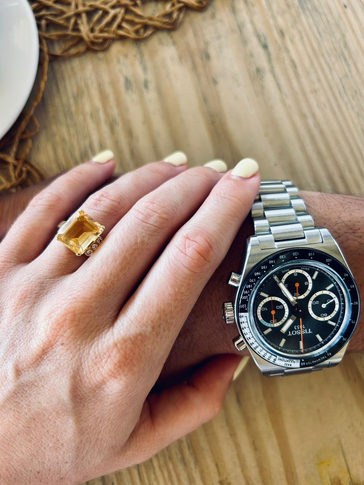 Foto después de regalo