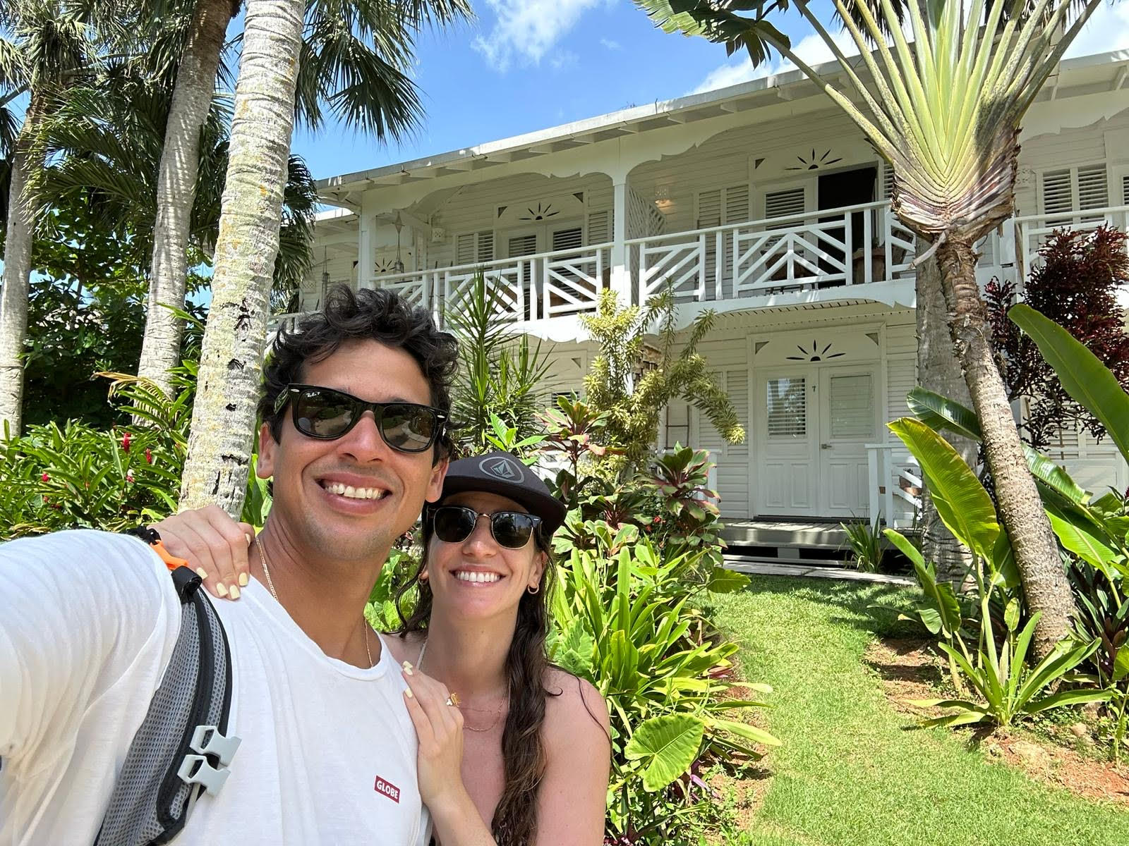 Foto después de transporte